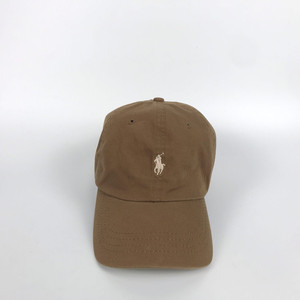 폴로 랄프로렌 클래식 브라운색 빈티지 구제 모자 캡