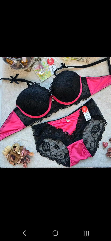 레이스 브라팬티세트 여성속옷세트 판매 이미지
