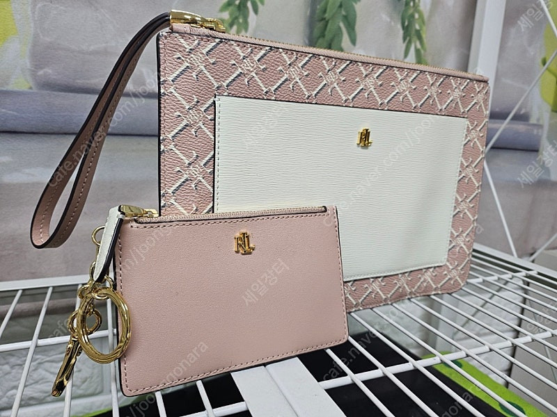 랄프로렌 소형 클러치 카드 홀더 손목지갑 스트랩 여성 클러치백 GB65 이미지