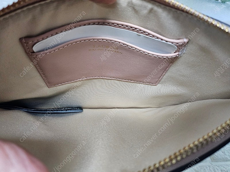 랄프로렌 소형 클러치 카드 홀더 손목지갑 스트랩 여성 클러치백 GB65 이미지