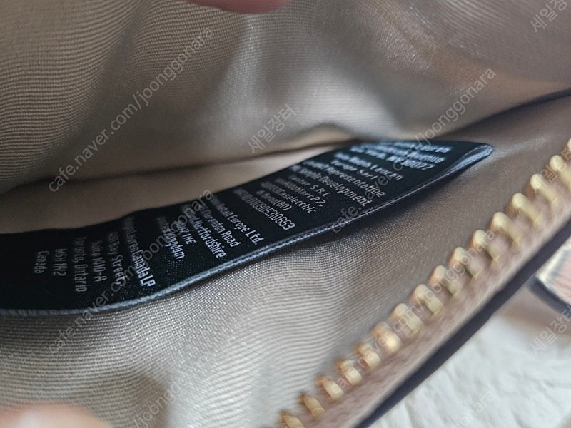 랄프로렌 소형 클러치 카드 홀더 손목지갑 스트랩 여성 클러치백 GB65 이미지