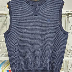 닥스 모 헨리넥 솔리드 남성 니트조끼 105 베스트 MG21