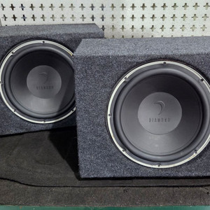 다이아몬드 10인치 차량용 우퍼 우퍼스피커 팝니다 2개 이미지