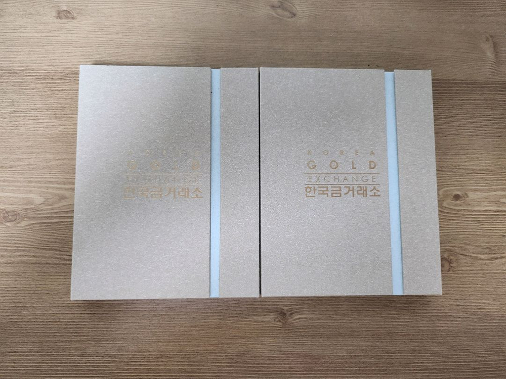 한국금거래소 1돈 골드바케이스와 쇼핑백--1