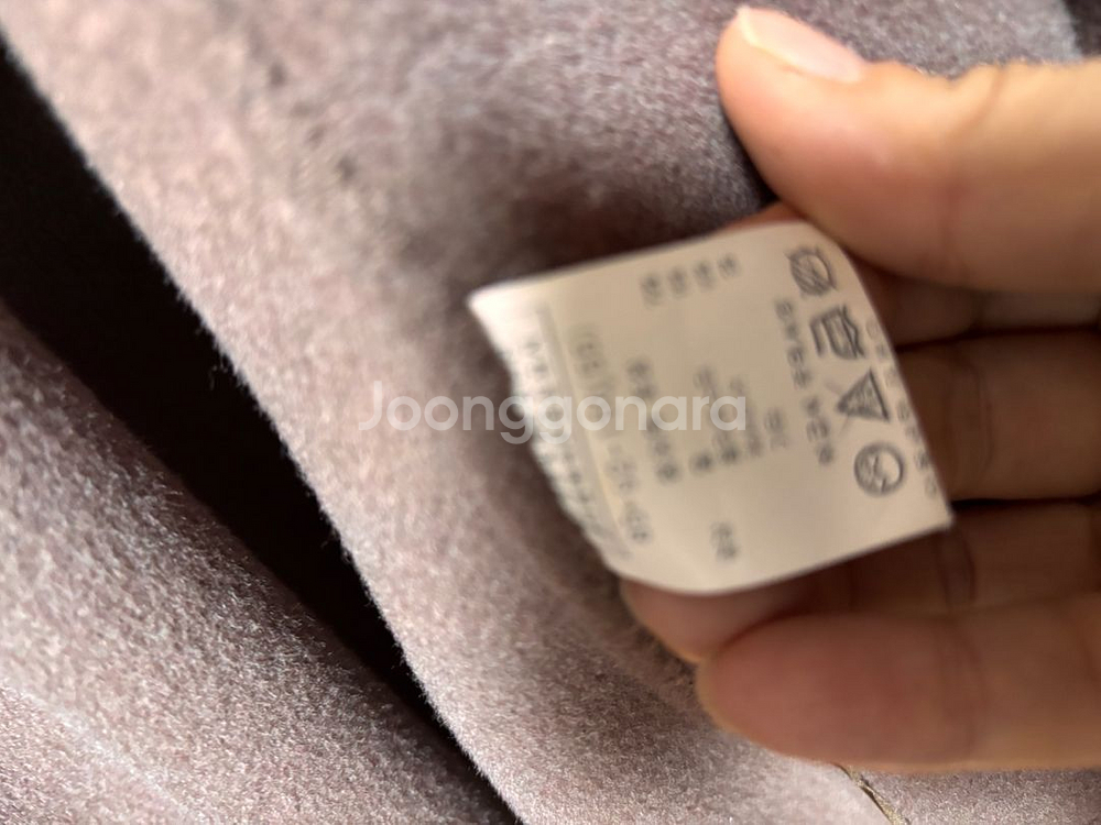 리얼미어나더미 트렌치형 울캐시미어 핸드메이드코트 55--3