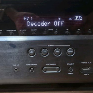 야마하RX-V779AV7.1체널 리시버 + PSB5.1체널 스피커 패키지