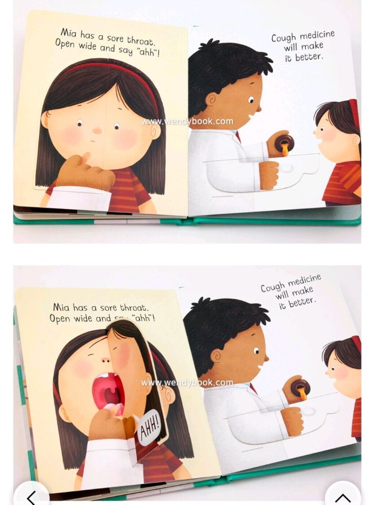 새상품) busy day 비지데이 직업 영어 보드북 7권--6