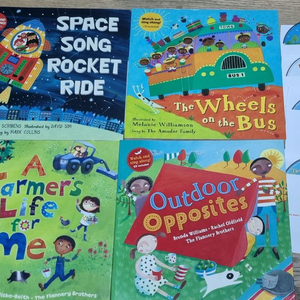 노부영 싱어롱 영어책 세트 4종(CD포함)