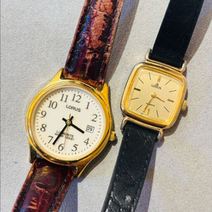 로러스 Lorus(세이코 브랜드) 여성용 빈티지 쿼츠 시계 #4,5