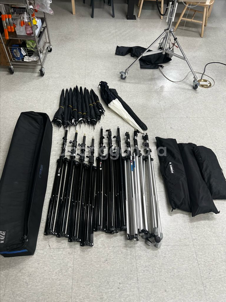 포맥스 d600외 스탠드 소프트박스 엄브렐러 팝니다--4