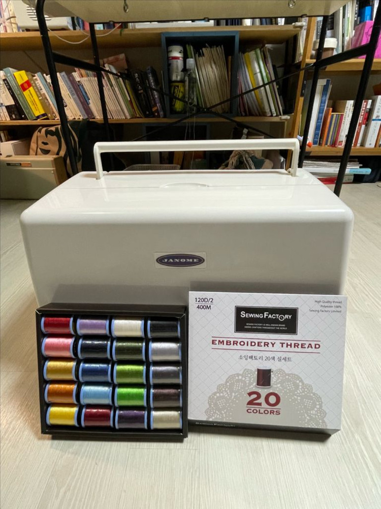 자노메(janome) secio 9500 자수미싱--1