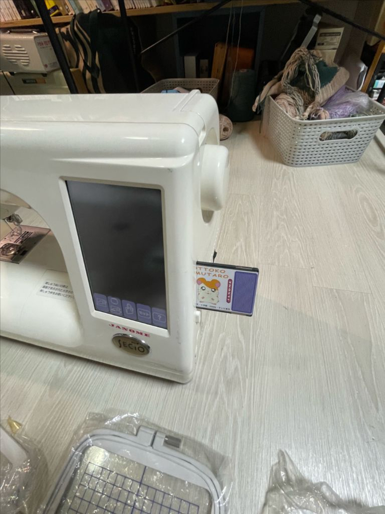 자노메(janome) secio 9500 자수미싱--2