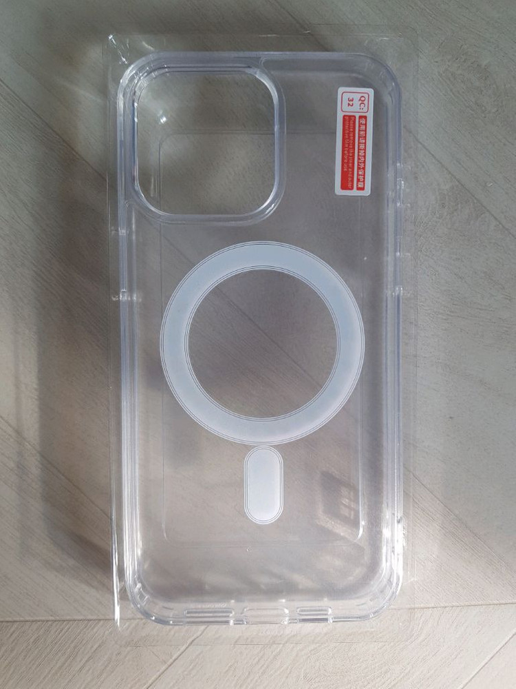 아이폰 15 Pro max 맥세이프 범퍼 케이스 투명--1