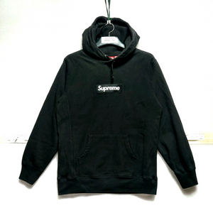 슈프림 기모후드티L100 기모맨투맨 자수로고 이미지