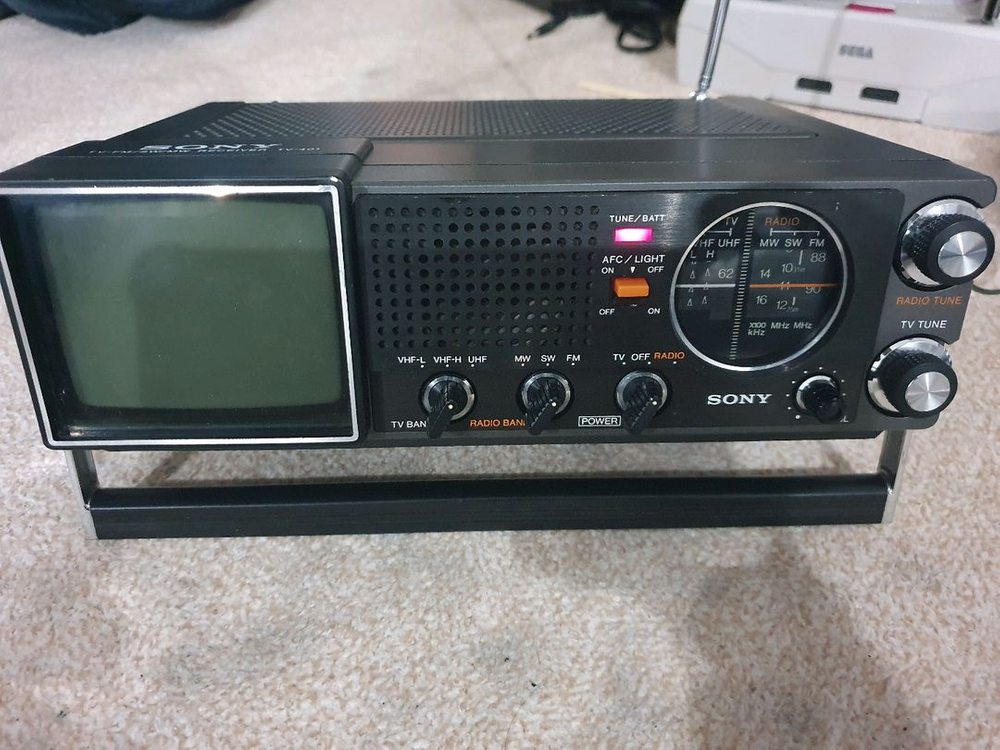소니 TV401 레트로 라디오TV--2