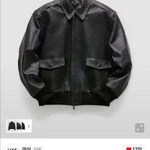 고트 스킨 A-2 레더 자켓 이미지