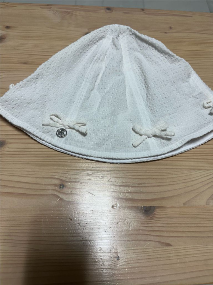 지요 버킷햇 화이트--1