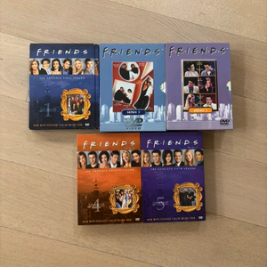 프렌즈 dvd 1-5시즌.소장용 팝니다 이미지