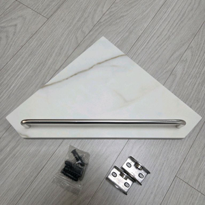 인조대리석 욕실 코너선반(새상품) 이미지