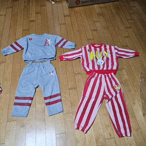 베베드피노 상하복 110 등원복 4벌 일괄