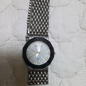 메탈 밴드 여성용 시계