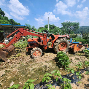 22마력 트랙터 로타리 세트 이미지