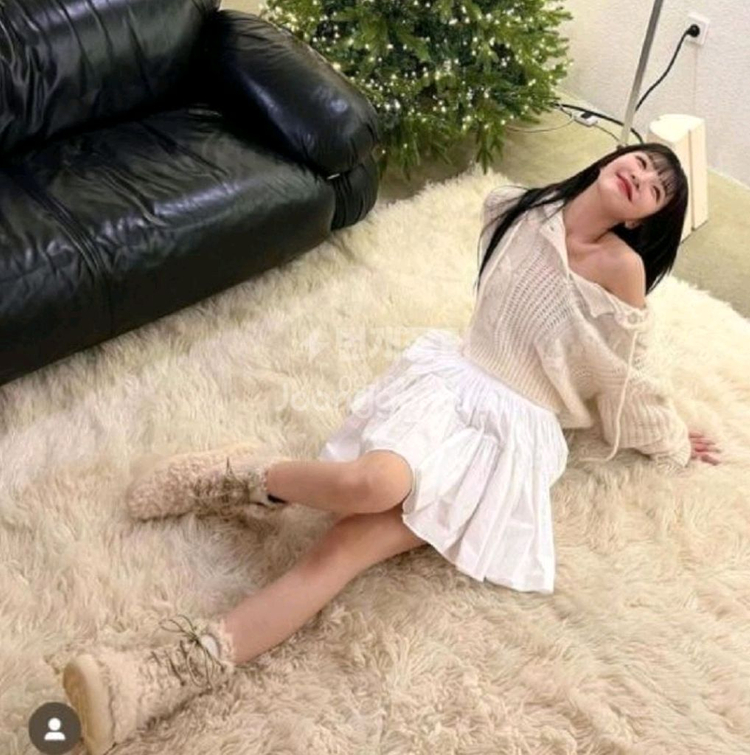 더티스 모헤어 후드니트 스웨터--1