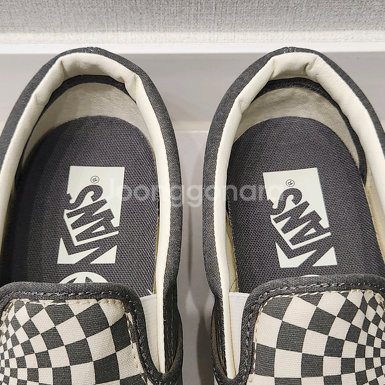 반스 슬립온 245사이즈 래디얼 체커보드/ 거의 새거--3