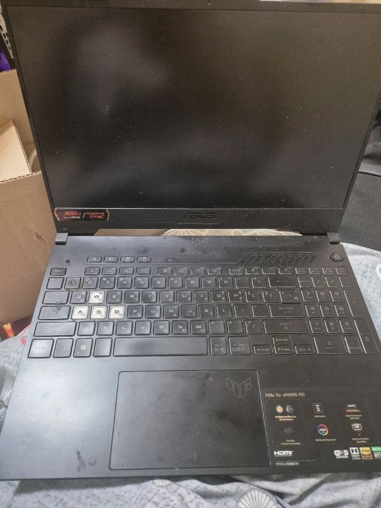 ASUS TUF Gaming A15 RTX3060 게이밍 노트북 이미지