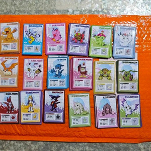 디지몬 전시회 프로필카드 18종 개별 가능