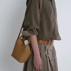 타임 이클립스 토트백 XS 카멜