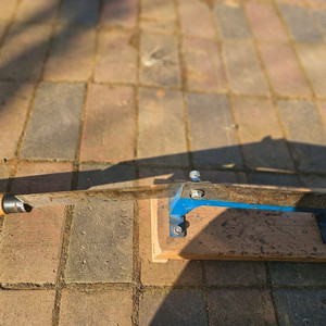 철마 초강력 하이스 양날 작두 날 30cm. 길이 70cm