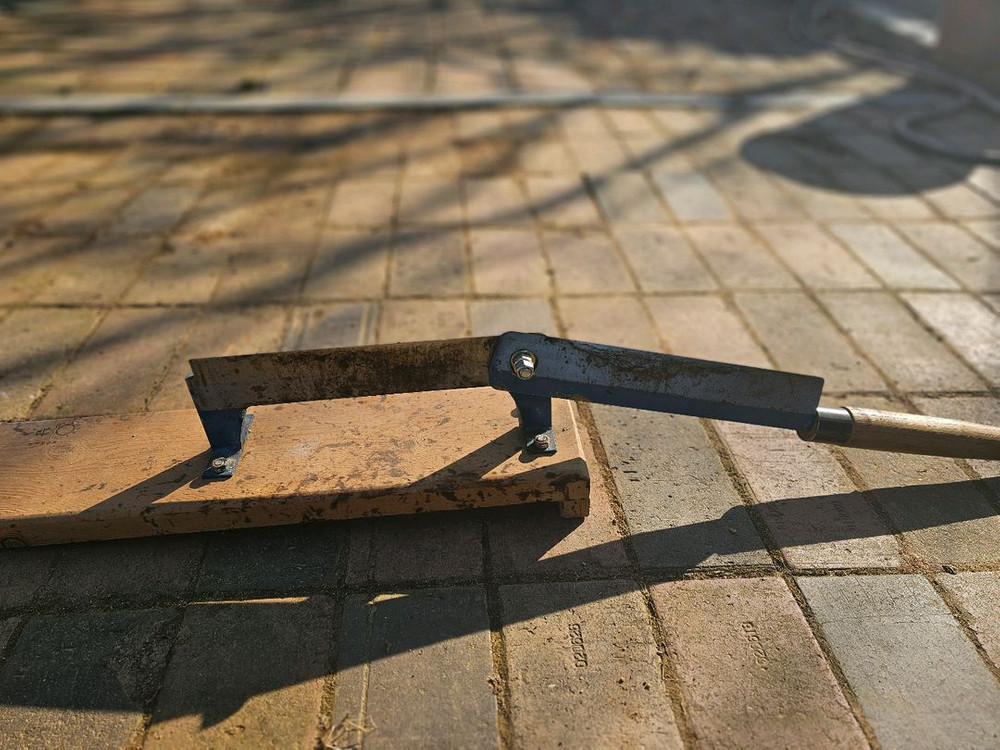 철마 초강력 하이스 양날 작두 날 30cm. 길이 70cm 이미지