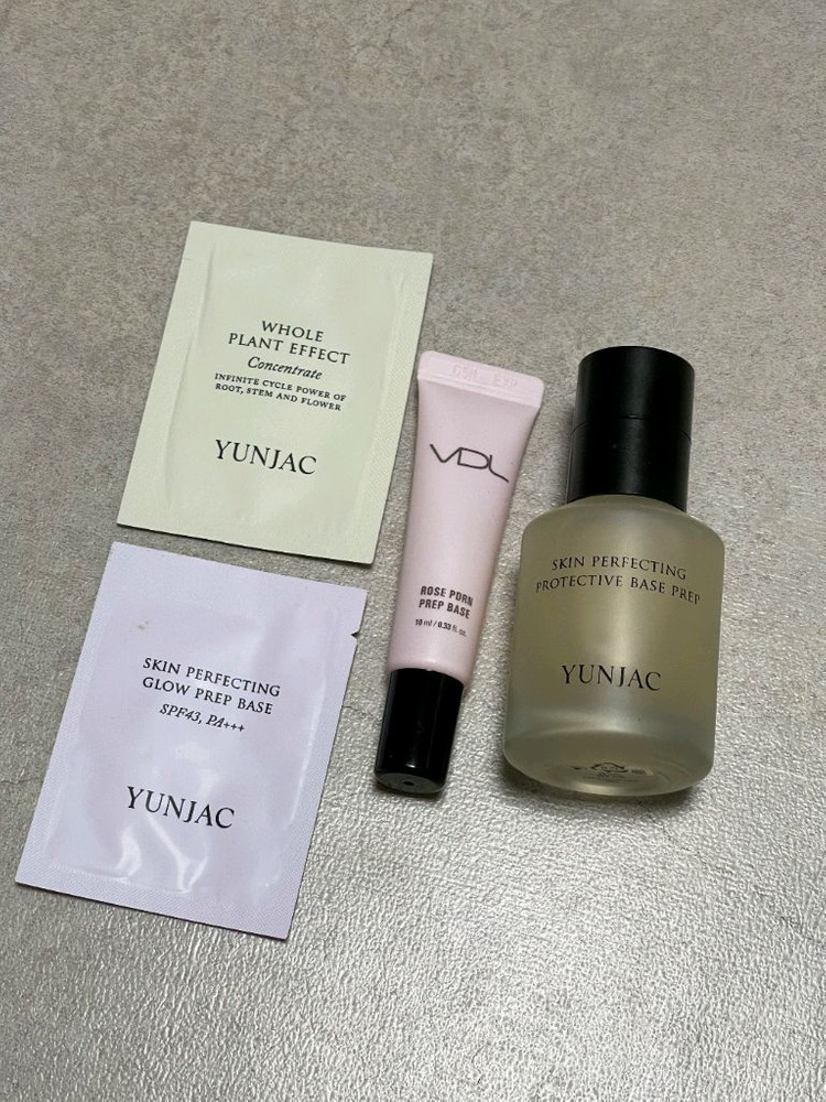 (퍼프증정) 연작 베이스프렙 + vdl 로즈 pdrn프렙 베이스 10ml 이미지