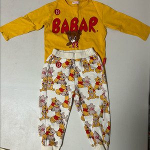 베베드피노 디즈니 푸 푸우 바지 120 택포