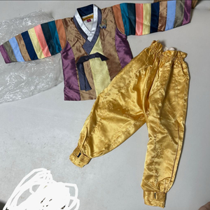 예닮 남아 한복 6호 1회 착용 택착