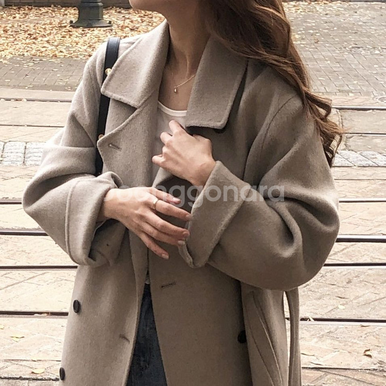 아카이브제이투유(ARCHIVE JTOU) 얼반 더블코트 프리사이즈 새상품--3