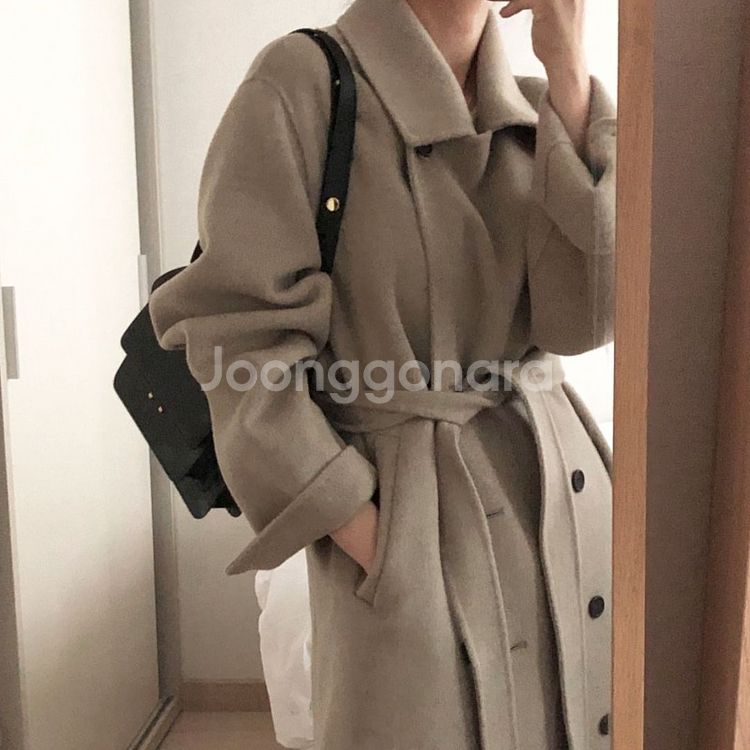 아카이브제이투유(ARCHIVE JTOU) 얼반 더블코트 프리사이즈 새상품--2