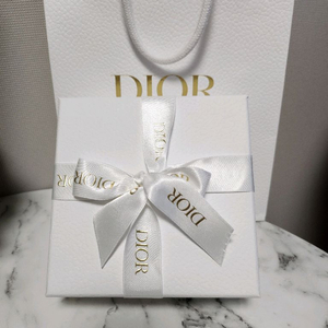 디올 Saddle Jasmine 카드 지갑