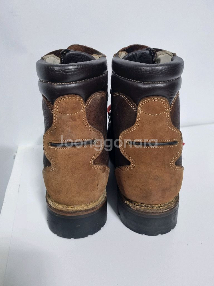 K2 전문가용 수제통가죽 중등산화 280 새제품--3