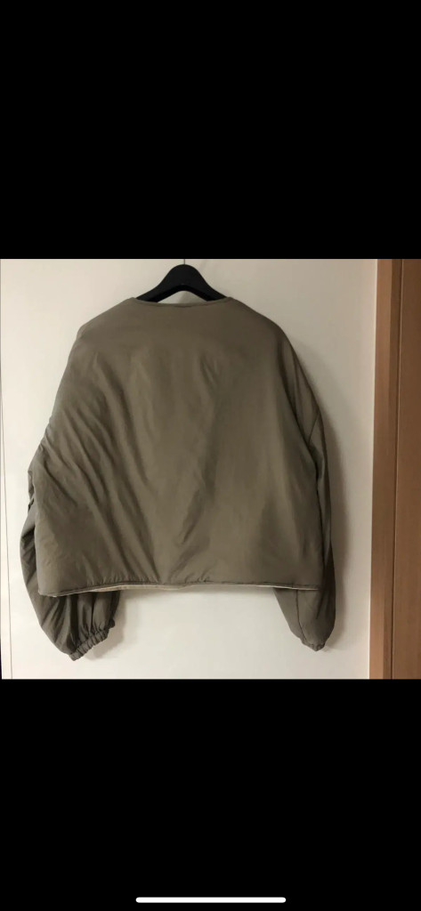 자라 ZARA 리버시블 양면 점퍼 자켓 패딩 간절기 벌룬 볼륨 타임마인 이미지