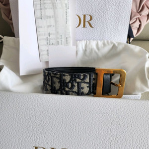 디올 오블리크 벨트 새상품