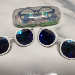 미취학 어린이 블루라이트 차단 안경 + 선글라스