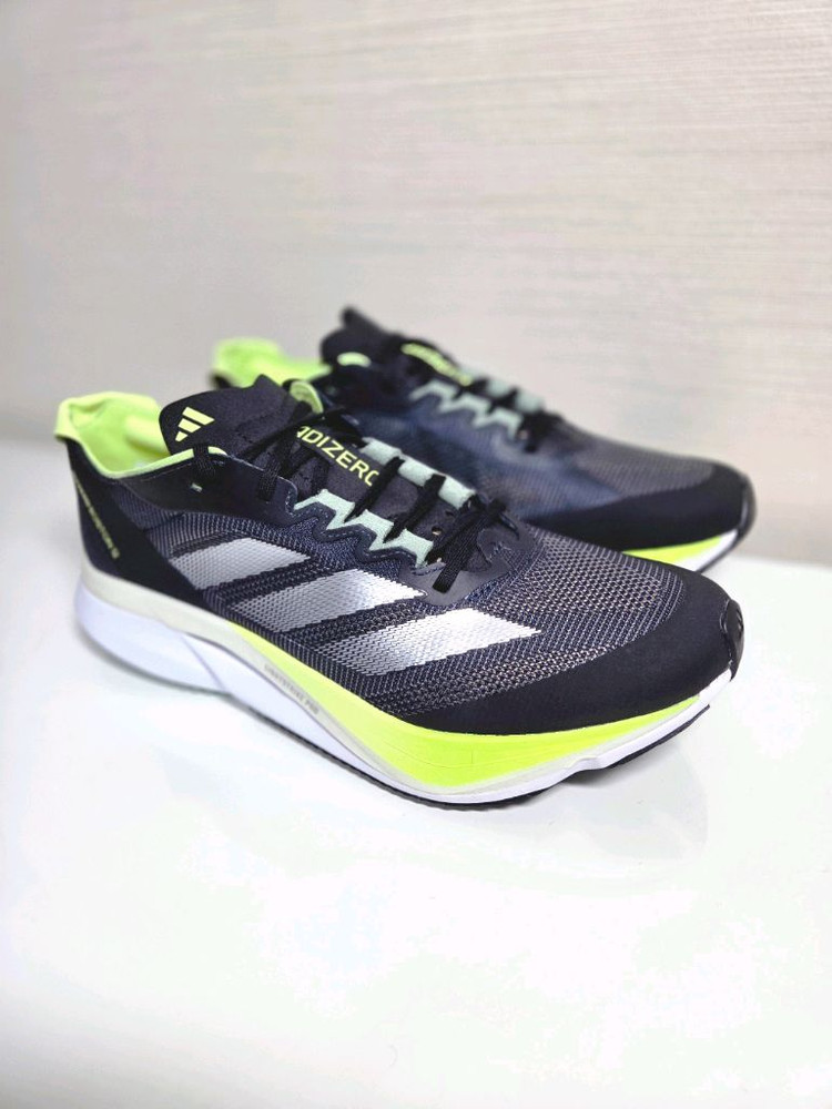 (새상품) 아디다스 아디제로 보스턴 러닝화 블랙볼트--1