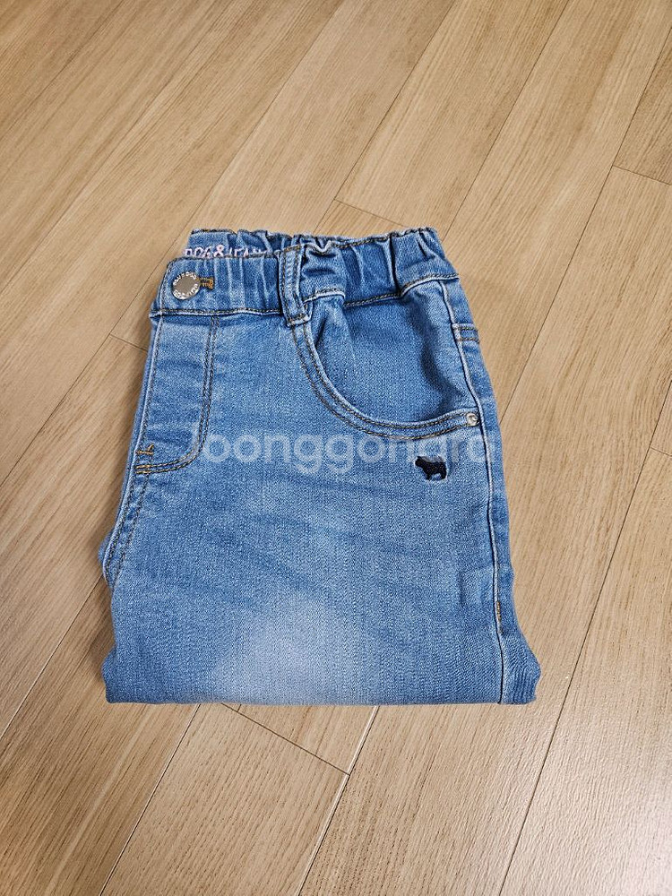 블루독 슬림 스트레이트 데님 팬츠 145--3