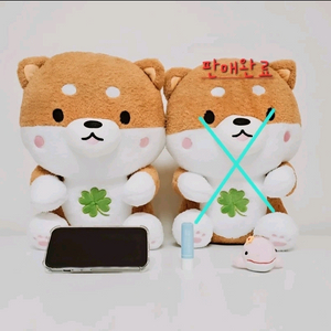 (택배포함) 시팅 시바견 대형 인형(40cm) 이미지