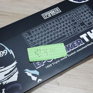 EPOMAKER 에포메이커 TH99 유무선 기계식 키보드 (블랙) 풀박스 팝니다