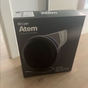 아이큐에어 아템 개인용 공기청정기 블랙 새제품