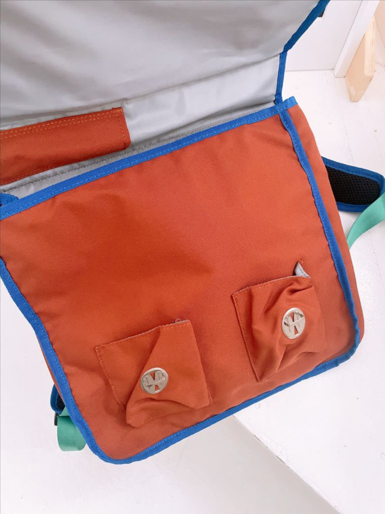 키즈 르쏭데쇼즈 브라운 책가방--5