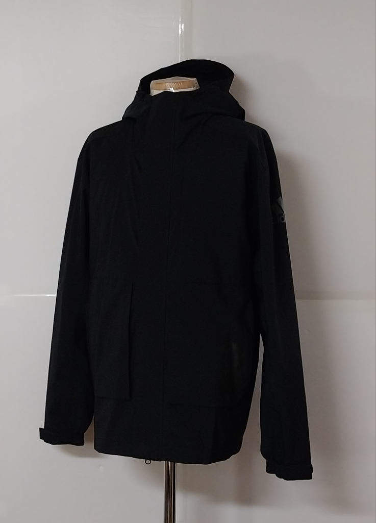 100)아디다스 블랙 고급 바람막이 자켓점퍼--1